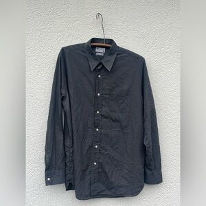 Lucky Brand Dungarees Men’s Button Down Polka Dot Shirt XL